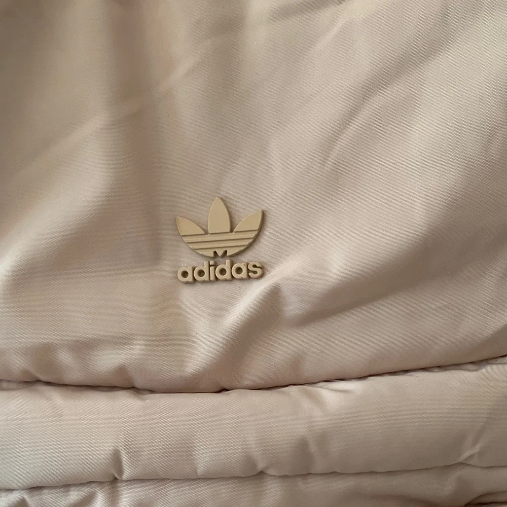 adidas Originals Puffer Backpack in Beige - Picture 9 of 11